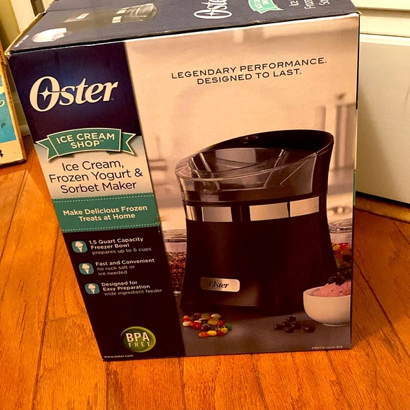 oster ice cream frozen yogurt maker